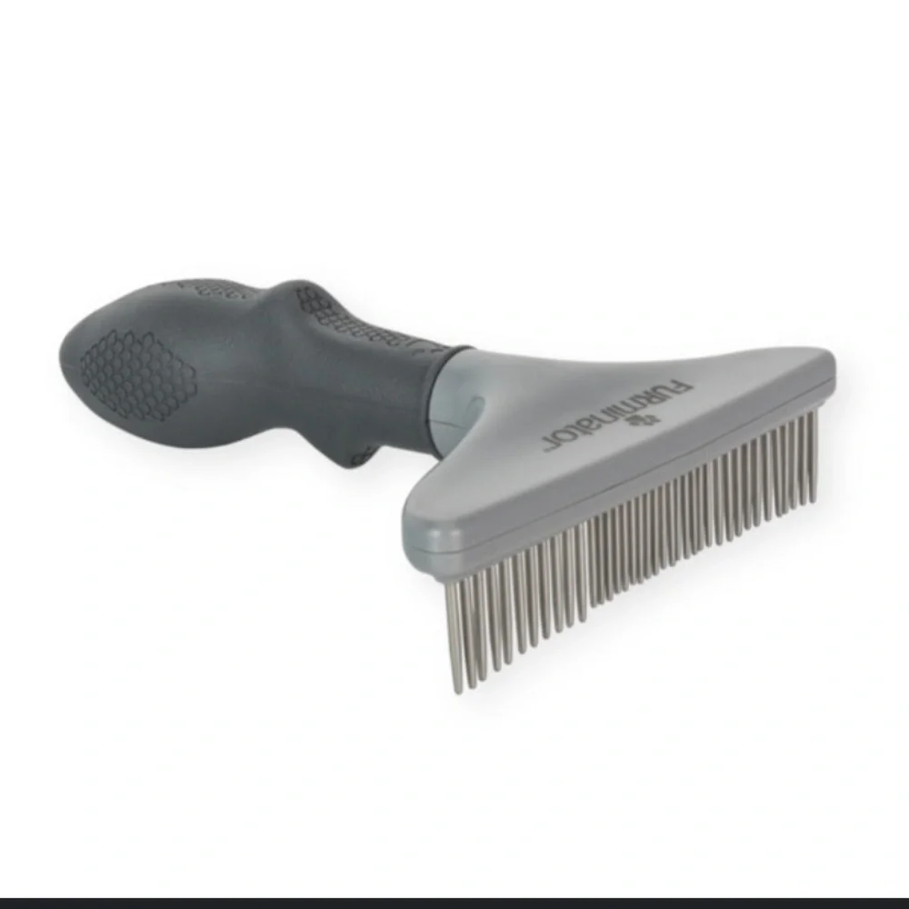 FURminator Gray and Black Grooming Tool